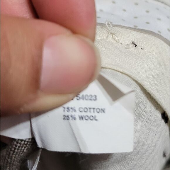 Women's Gap Straight Leg Pants Sz 2 Long Brown - Picture 7 of 7